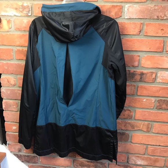 Lululemon Right Round Jacket Hood Zipper Rain Coat Waterproof Mesh Hoodie Trench - Picture 3 of 16